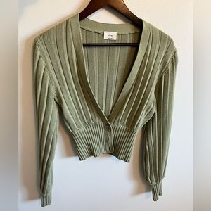 Sage Aritzia Cardigan